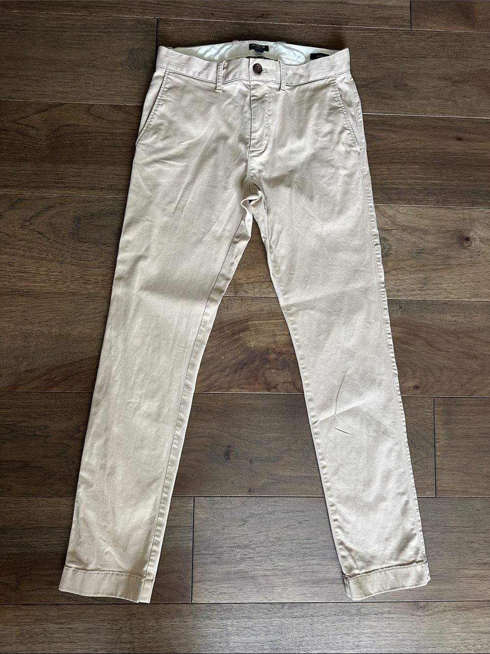 J.Crew Factory Slim Fit Flex Chino, 28x30, British Khaki